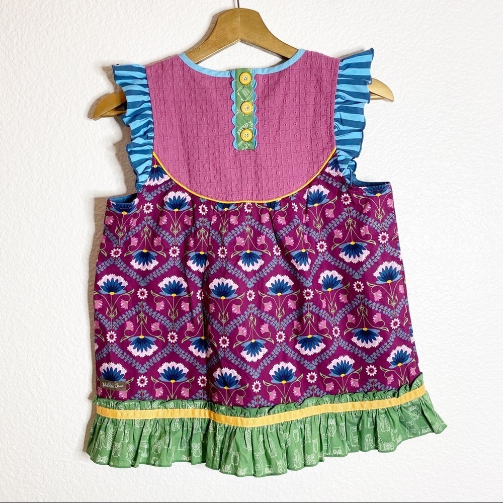 Matilda Jane- NWT little girls colorful top- 12